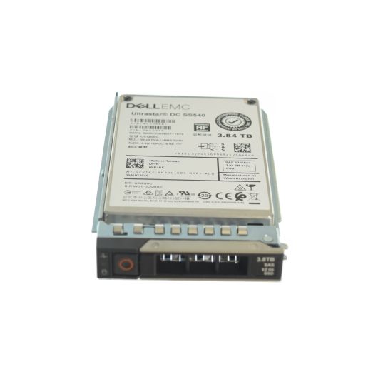 Dell Western Digital 2.5" 3.84TB 12GBPS 512e SAS SSD Drive - FP1KF WUSTVA138BSS200