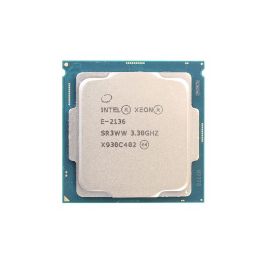 Intel Xeon E-2136 CPU Processor 6 Core 3.30GHz 12MB L3 Cache 80W SR3WW