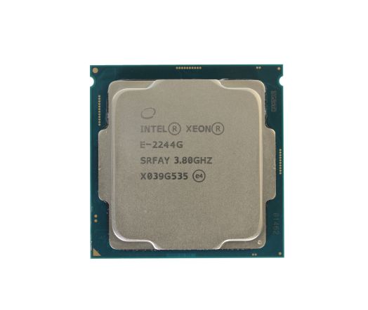 Intel Xeon E-2244G CPU Processor 4 Core 3.80GHz 8MB L3 Cache 71W SRFAY