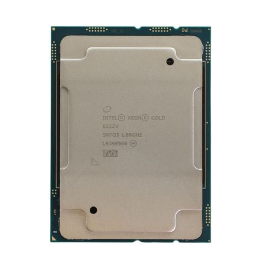 Intel Xeon Gold 6222V CPU Processor 20 Core 1.80GHz 27.5MB L3 Cache 115W SRFQ5