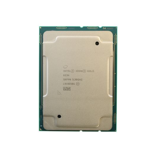Intel Xeon Gold 6234 CPU Processor 8 Core 3.30GHz 24.75MB L3 Cache 130W SRFPN