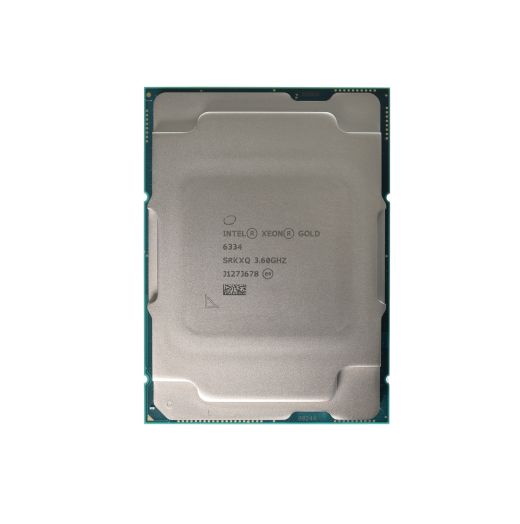 Intel Xeon Gold 6334 CPU Processor 8 Core 3.60GHz 18MB L3 Cache 165W SRKXQ