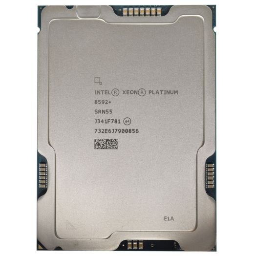 Intel Xeon Platinum 8592+ CPU Processor 64 Core 1.90GHz 320MB L3 Cache 350W SRN55