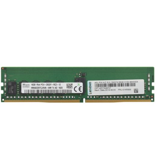Lenovo 16GB 1RX4 PC4-2933Y-R (2933MHz) ECC Memory Module - 01KR353