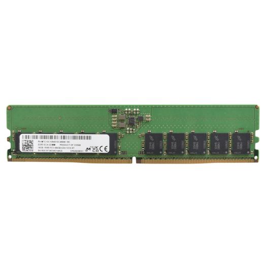 Micron 16GB 1RX8 PC5-4800B-E (4800MHz) ECC Memory Module