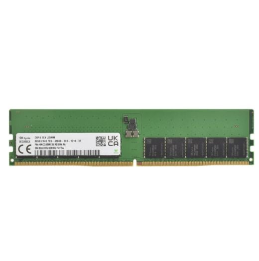 SK Hynix 32GB 2RX8 PC5-4800B-E (4800MHz) ECC Memory Module