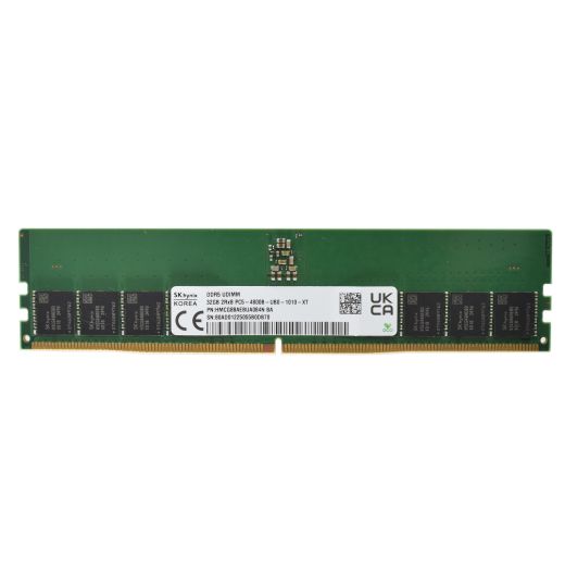 SK Hynix 32GB 2RX8 PC5-4800B-U (4800MHz) ECC Memory Module